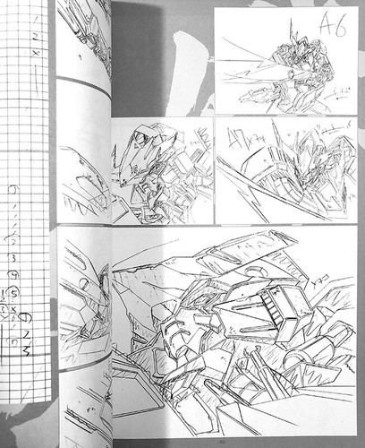 MASAMI OBARI Mecha KUNSTBUCH Doujinshi GUNDAM Eisenblütige Waisen BARBATOS Roboter - Bild 6 von 11