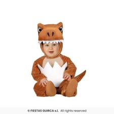 COSTUME T-REX CARNEVALE DINOSAURO VESTITO BAMBINO GUIRCA NEONATO ANIMALE UNISEX