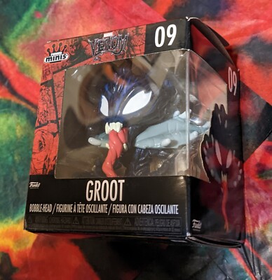 Venomized Groot Mini Funko Pop! | Marvel Bobblehead | Venom Mystery Box