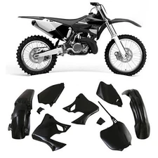 NEW Black Restyle Plastic Fairing Body kit For 96- 01 Yamaha YZ125 YZ250