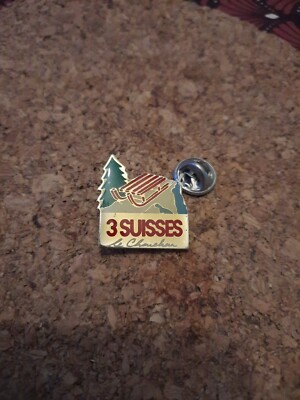 Pin's 3 Swiss Le Chouchou Catalogue Fashion Purchase Magazine Pin Badge L26