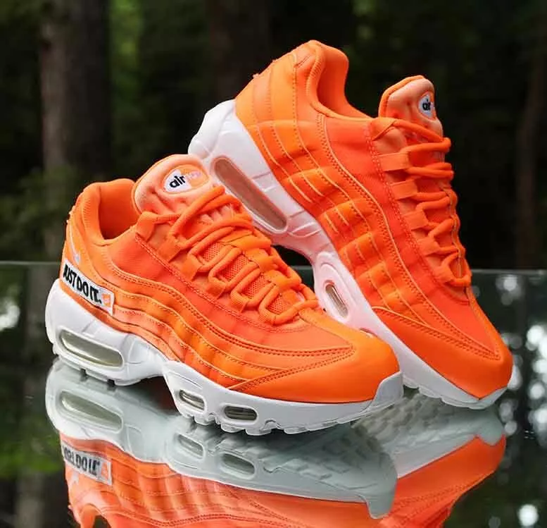 Nike Air Max 95 Just Do It Men's Size 6.5 Total Orange AV6246-800 | eBay