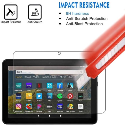 Tempered Glass Screen Protector For Amazon Fire 7/HD 8/HD 10/Plus/MAX 11/2024 - Picture 5 of 12