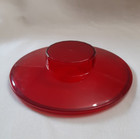 Tupperware 2062 Acrylic Ruby Red Candy Dish Stackable With Lid - Used — photo 5