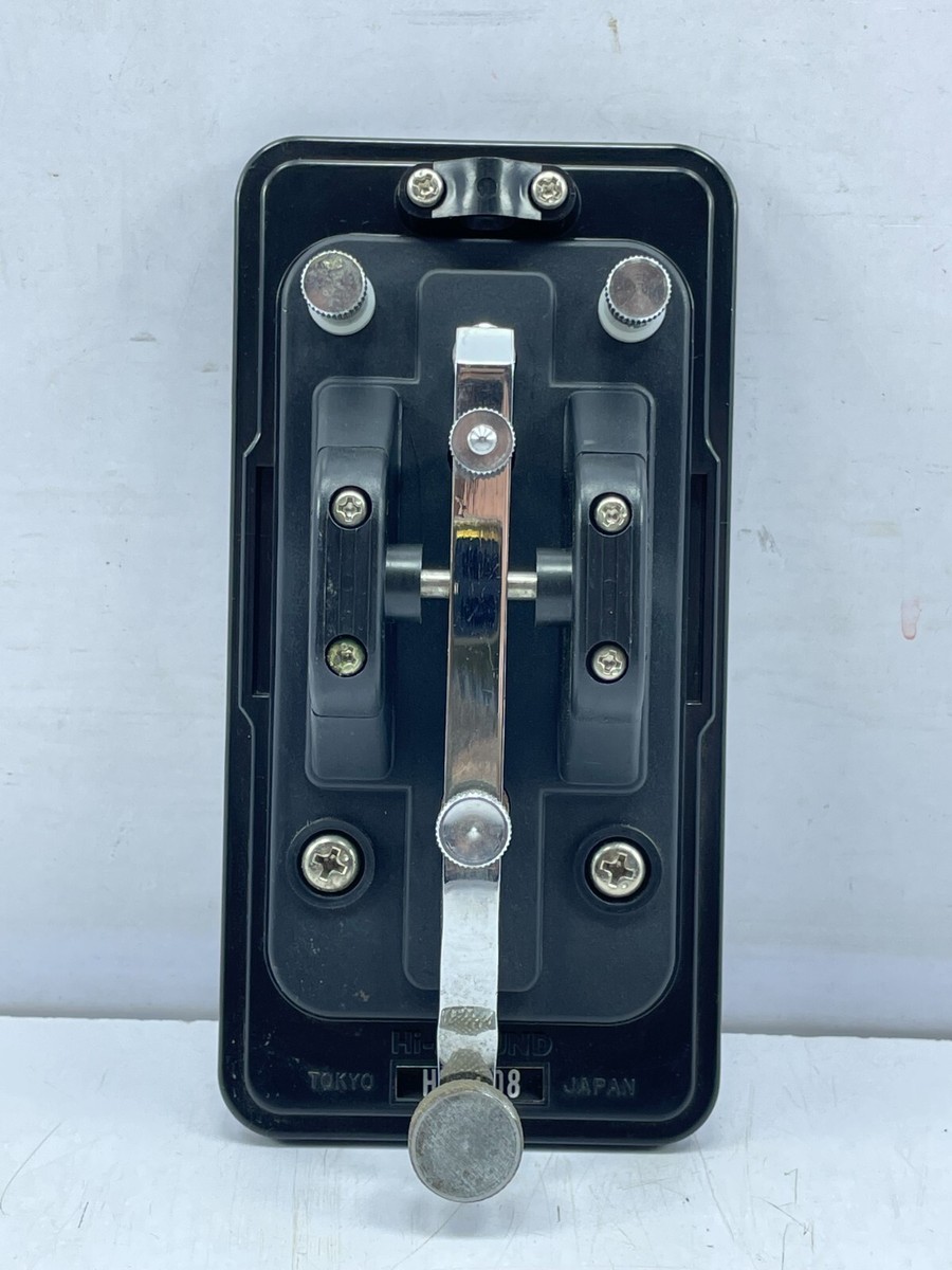 Hi-Mound HK-708 Morse Key Straight Telegraph Code Vintage Radio