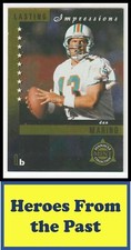 1998 Pinnacle Mint Lasting Impressions #4 Dan Marino HOF 065-P