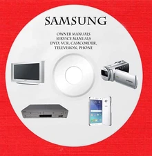 1 service manual for Samsung audio video on 1 dvd in pdf format DVD 1 of 6