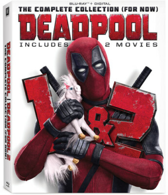 Deadpool/Deadpool 2, New DVD, Ryan Reynolds,Ed Skrein,T.J. Miller,Morena Baccari
