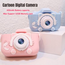 Kids Digital Camera Children LCD HD Rechargeable Video Toddler Educational Toy