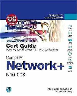 CompTIA Network+ N10-008 Cert Guide - Hardcover, by Sequeira Anthony - Very Good