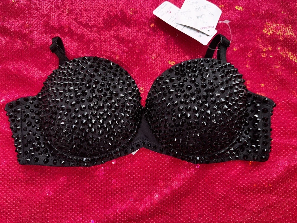 Sujetador de cristal hecho a mano, ropa interior sexy para mujer, sujetador para mujer " Foto 3 de 4