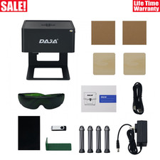 DAJA DJ6 3000mW Laser Engraving Machine with 3.1x3.1" Work Area for Paper Wood