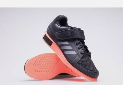 Adidas Power Perfect III Mens Weightlifting Shoes 5 Trainer Sports Black EF2985
