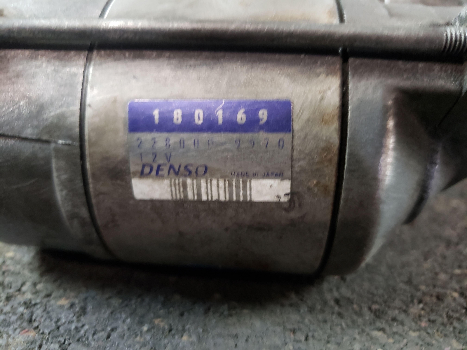 2007 MASERATI QUATTROPORT STARTER MOTOR 66K MILES OEM 180169