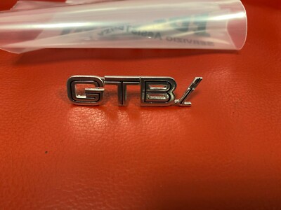Ferrari GTBi Badge Original Emblem Script Logo - Authentic Factory 61133300