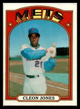 1972 Topps #31 Cleon Jones VG /EX
