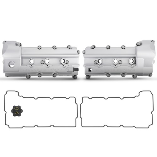 Left & Right Aluminum Valve Cover Set for Chrysler Sebring 300 Dodge 2.7L 07-10 - Picture 2 of 12