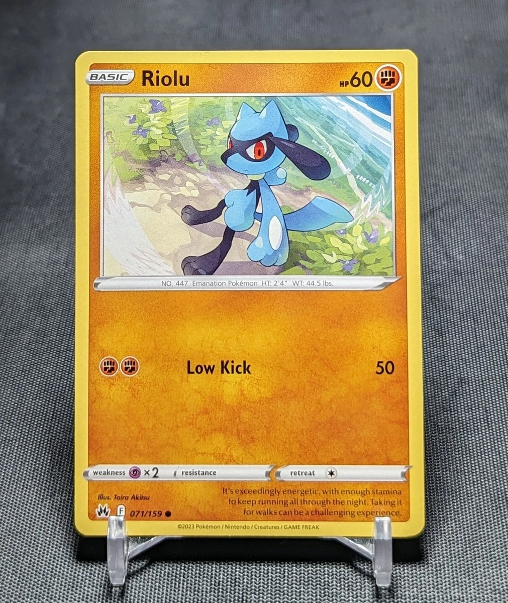 Riolu 071/159 Crown Zenith for sale | eBay