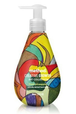 Method FRESH PINEAPPLE Fruit Fragrance Liquid GEL Hand Wash Pump Soap ART Co. 