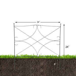 fence edging for dogs