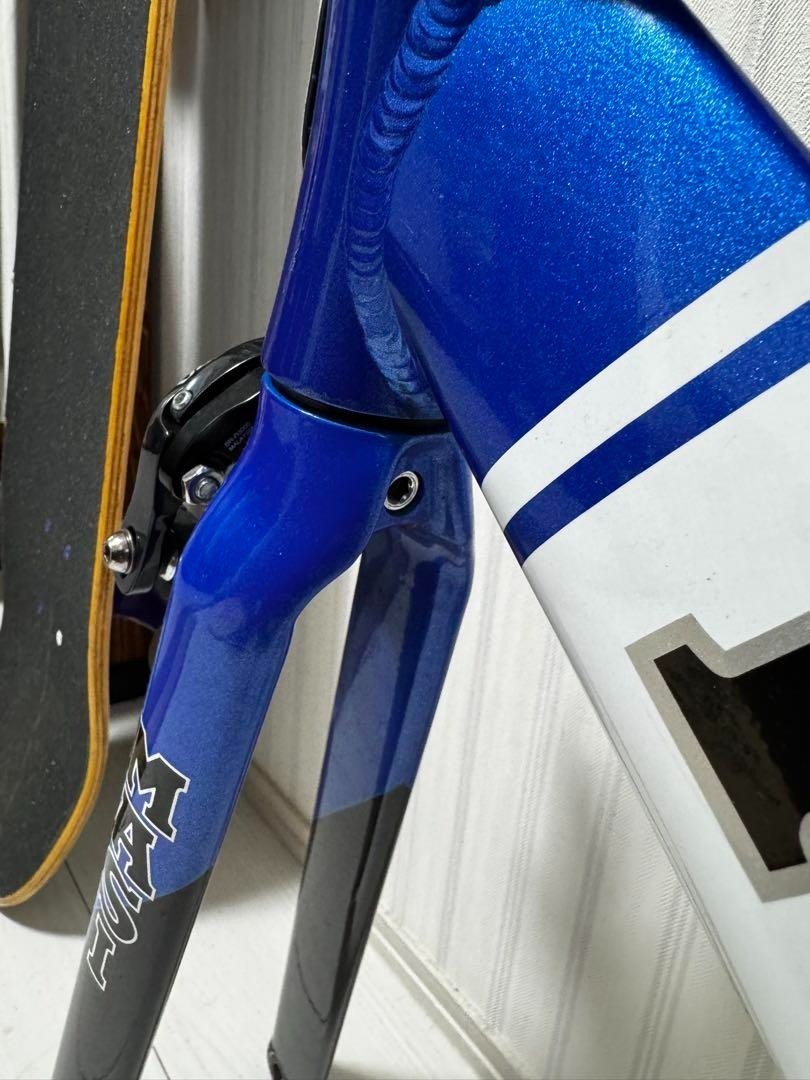 MASI COLTELLO blue lug 510 size fixed gear aluminum Frame set Used