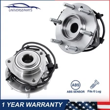 Pair Front Wheel Hub Bearing Assembly for GMC Envoy Chevy SSR Trailblazer 9-7x