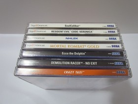 SEGA Dreamcast - 1999 Launch Console CIB - 7 Games - 2nd Controller & Extras