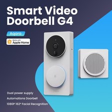 Aqara Smart Video Doorbell G4 162  Facial Recognition Works with Apple Homekit