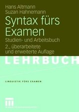 Syntax fürs Examen: Studien- und Arbeitsbuch (Linguistik... | Buch | Zustand gut