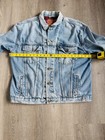 Bronco Jeans Denim Trucker Jacket Size XL Jean Jacket Made In Mexico Fades — photo 5