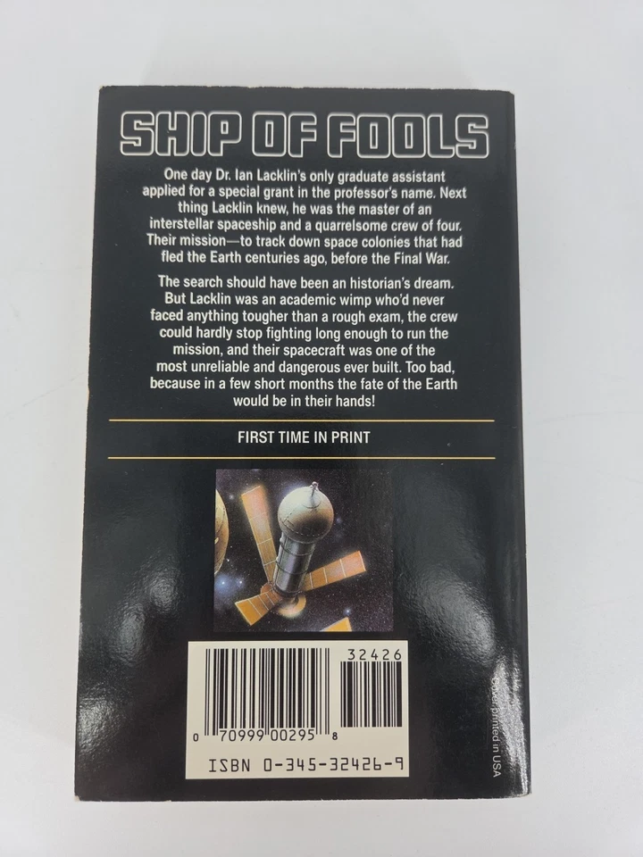 "Into the Sea of Stars" William R. Forstchen PB 1st Del Rey (1986) - Image 2 of 4