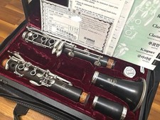YAMAHA YCL-650 Professional Bb Clarinet Excellent Used with Case, Cover