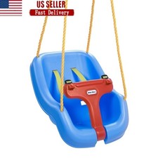 Baby Toddler Swing W/ Adjustable Straps Easy-in T-bar Indoor Outdoor Play New