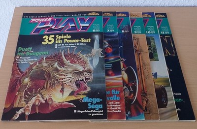 Power Play Konvolut 1989 - 6 Hefte, Computer Magazin