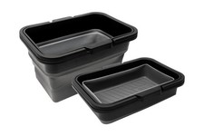 Jowua Products Under Seat Collapsible Organizer 2PCs for Tesla Model Y / X ...