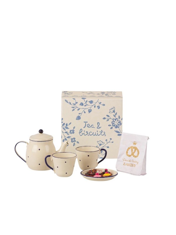 New Maileg Afternoon Tea & Biscuits For Two Set Retired NIB