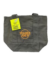 New Limited Black Trader Joe  s Mini Halloween Trick or Treat Tote Bag 