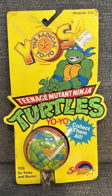 Teenage Mutant Ninja Turtles TMNT Yo-Yo Spectra Star 1989 NOS VTG 1515