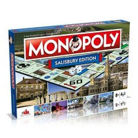 Winning Moves Salisbury Monopoly-Brettspiel, Advance To Salisbury Cathedral, Sto