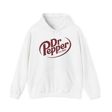 Dr Pepper Soda Hoodie Unisex Heavy Blend  Hooded Sweatshirt