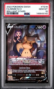 Mimikyu V TG16/TG30 Brilliant Stars Trainer Gallery