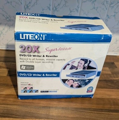 Lite-On 20X Super AllWrite DVD CD Brenner Rewriter 
