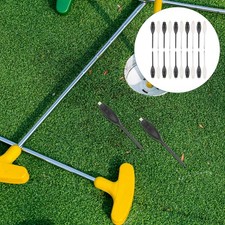  20pcs Plastic Golf Pencils: Scoring Pencils with Erasers and Clips for Golf