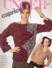 Unger Knitting & Crochet Pattern 263 - Caprice 6 Vintage 1981 Designs Vest, Tops