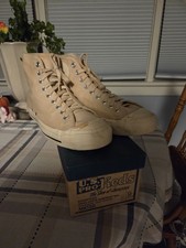 Vintage U.S. Pro Keds High Top Basketball Shoes W/box