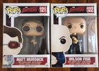 FUNKO POP NETFLIX DAREDEVIL MATT MURDOCK / WILSON FISK VINYL FIGURE HTF