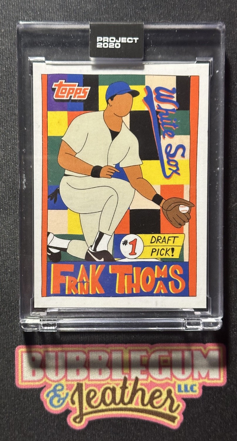 2020 Topps Project 2020 1990 Topps /22911 Frank Thomas Fucci #96 HOF