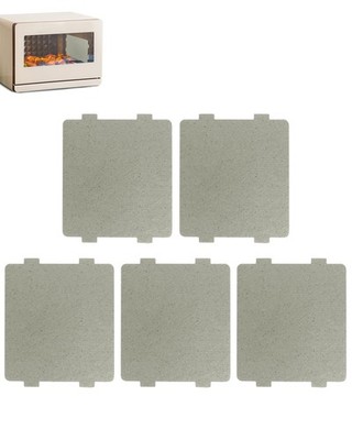 YQBOOM 5 PCS Waveguide Cover, Universal Mica Sheet for 108mmX99mm-5PCS