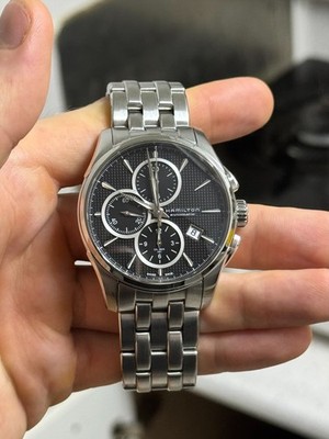 Hamilton Jazzmaster Auto Chrono H32596131 Swiss Automatic Chronograph Full Set