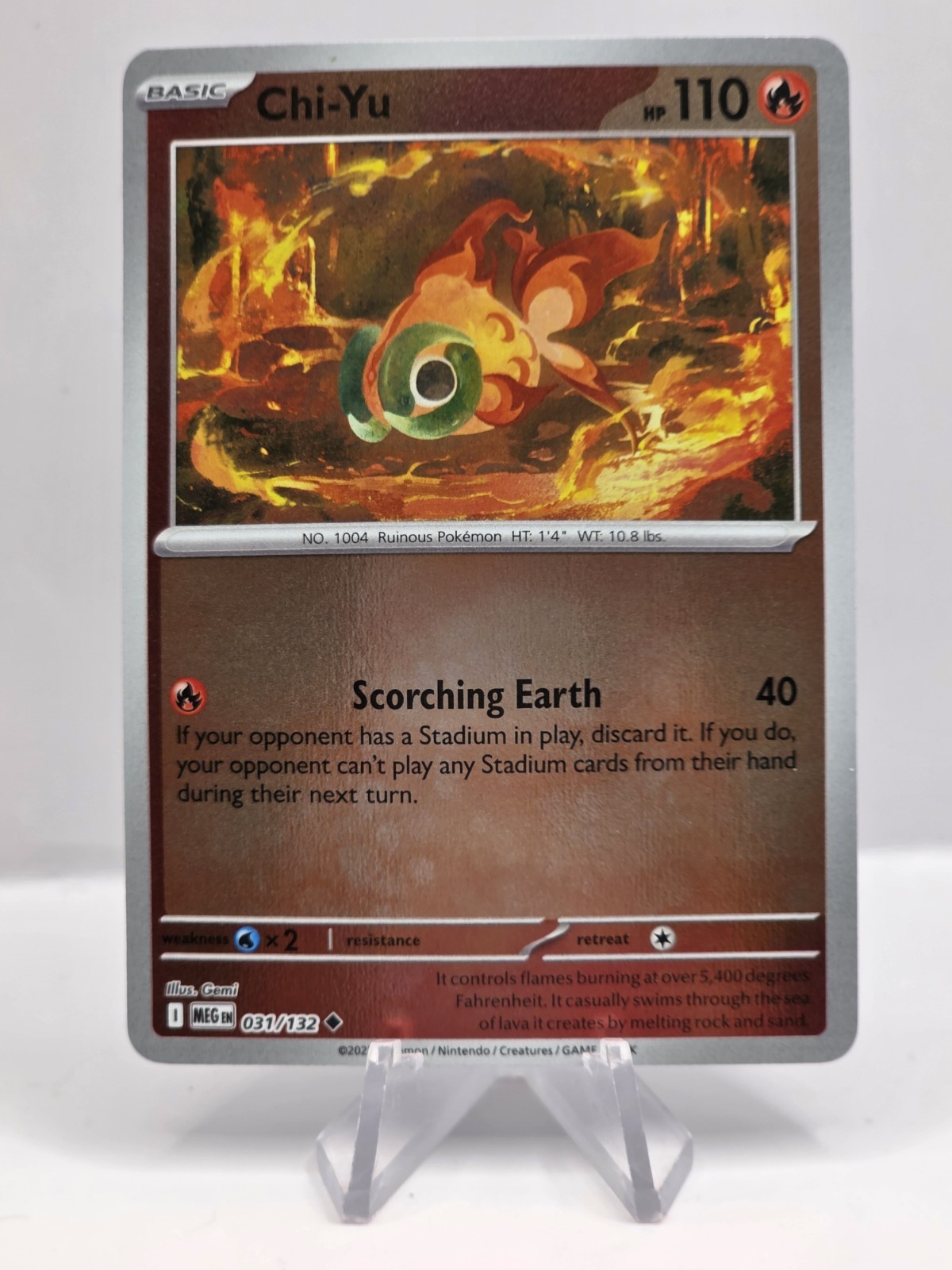 Chi-Yu 031/132 Me01: Mega Evolution Reverse Holo